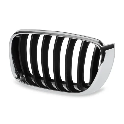 Front Chrome and Black Kidney Grille for BMW X3 F25 and X4 F26 models (Left)