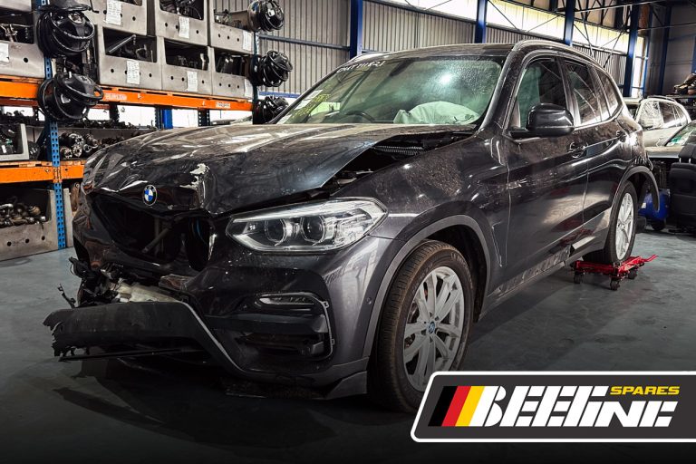 BMW X3 G01 XDrive 20d Stripping for spares, body panels, wheels, bumpers, front angle view