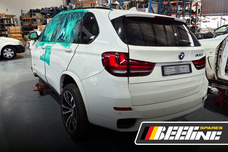 BMW X5 F15 30d N57N Used spares, wheels bumpers and body panels back angle view