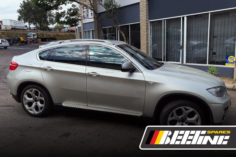 BMW X6 50i Stripping for used spares, wheels, doors and body panels side view