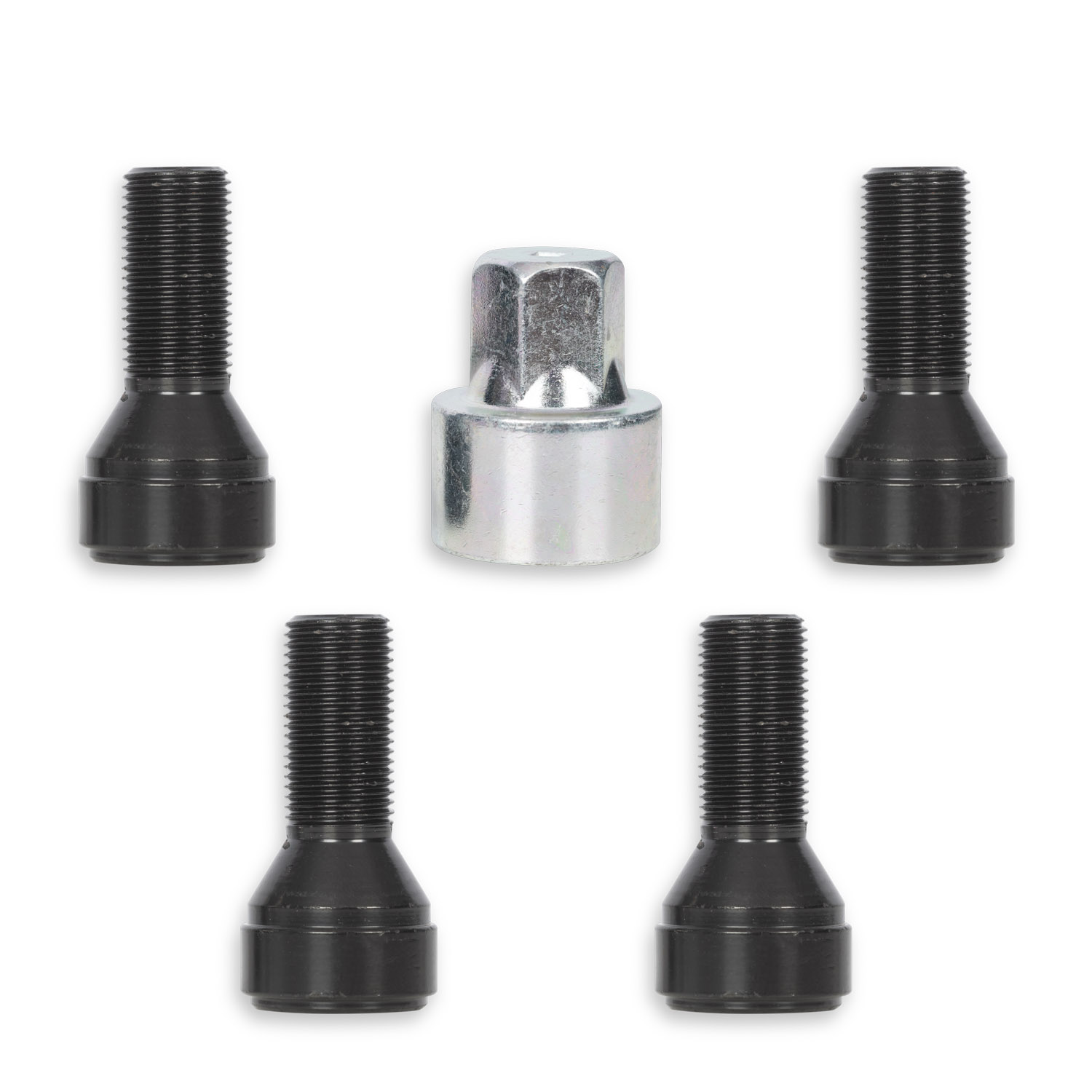 Lock Nut Set for BMW E87, E46, E90, E39, E60, E63 and E84 models (M12X1,5)