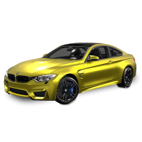 Golden BMW M4 icon