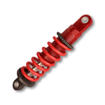 BMW Spares & Mercedes Parts Red shock absorber and coil icon